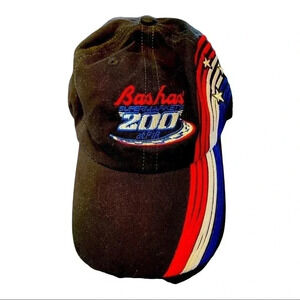 Vtg Nascar Bashas Supermarket 200 Adjustable Hat Cap OSFM